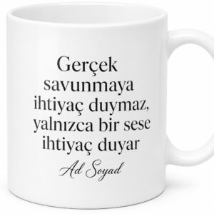 Gerçek İngilizce Kahve Kupası Özel Tasarım Baskılı Kupa Hediye
