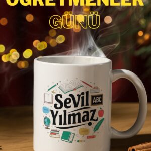 Öğretmenler Günü Hediyesi - Kişiye Özel Tasarım Kupa