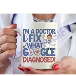 Doktor Temalı Eğlenceli Kahve Kupası