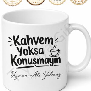 Komik Yazılı Baskılı Kupa Bardak Esprili Hediye Özel Tasarım Mug