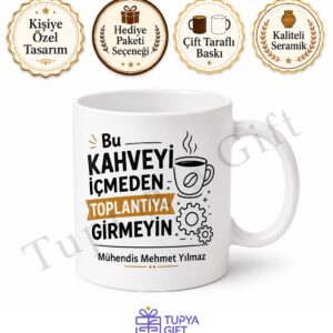 Komik Meslek Yazılı Baskılı Kupa Bardak Esprili Hediye Özel Tasarım