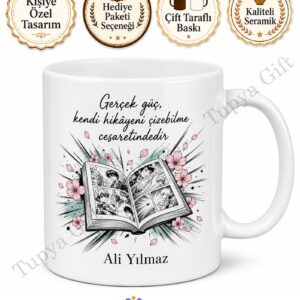 Manga Sever İçin Kişiye Özel Baskılı Kupa Bardak Anime Hediye