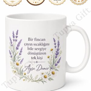 Dünyanın En İyi Anneanesi Yazılı Baskılı Kupa Bardak Anneanne Hediye
