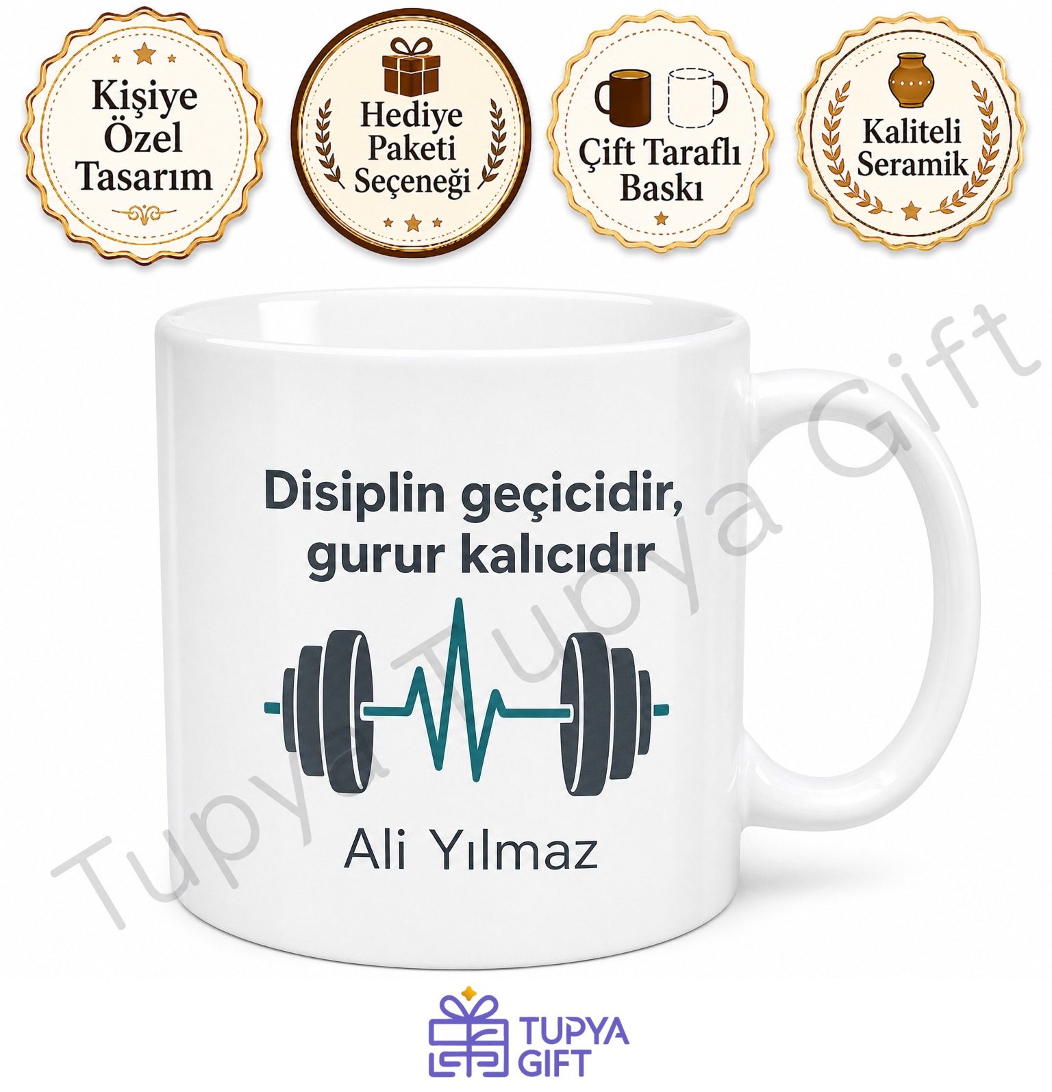 Personal Trainer Hediyesi Baskılı Kupa Bardak Spor Eğitmeni Hediye