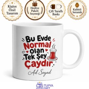 Aile Mizahı İçin Kişiye Özel Komik Baskılı Kupa Bardak Hediye
