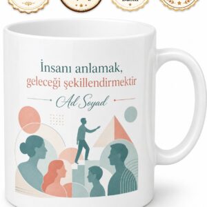 İnsan Kaynakları Uzmanı İçin Baskılı Kupa Bardak Ofis Hediyesi Özel Tasarım