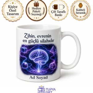 Doğa Üstü Güçler Telekinezi Zihin Okuma Fantastik Kurgu Baskılı Kupa Hediye