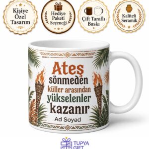 Survivor İzlerken Heyecanlananlara Ada Konseyi Dokunulmazlık Kupa Bardak Hediye