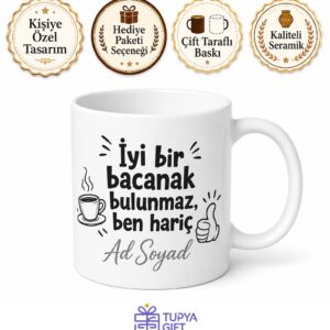 Bacanak Hediyesi Eğlenceli Tasarımlı Baskılı Kupa Bardak Komik Hediye