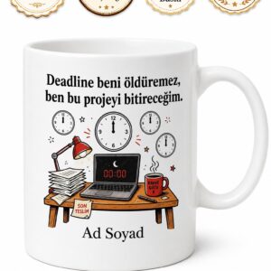 Proje Teslim Tarihine Saatler Kala Hayatta Kalma Kupası Hediye Bardak