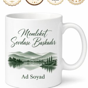 Sakaryalı Hemşehriye Özel İsimli Baskılı Kupa Bardak Sakarya Hediye