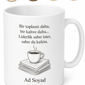 Toplantı Üstüne Toplantı Yapan Yöneticilere Bol Kafeinli Kupa Bardak Hediye