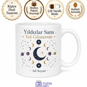 Astroloji Burç Yorumları Gezegen Gerilemeleri Dolunay Yıldız Sırrı Kupa Bardak Hediye