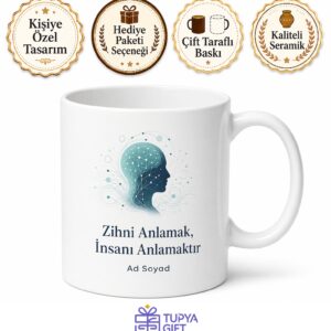 Psikolog Bilinçaltı Keşfi Davranış Analizi Terapi Özel Tasarım Kupa Bardak Hediye