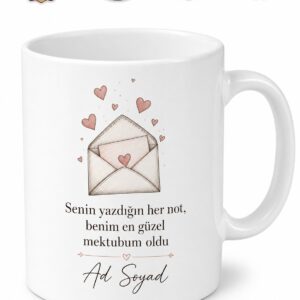 Kişisel Not Seven İçin Mesajlı Hediyelik Baskılı Kupa Bardak Mesajlı Hediye