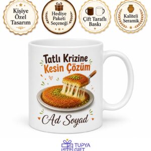 Hatay Künefesi Peyniri Uzatanlara Tatlı Krizine Kesin Çözüm Kupa Bardak Hediye