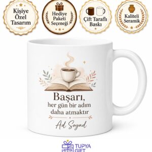 Öğrenci Odası İçin Baskılı Kupa Bardak Özel Tasarım Hediye