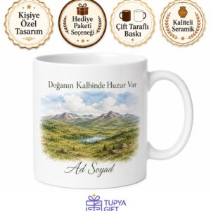 Göle Doğa Güzellikleri İç Anadolu Ruhu Hatıra Kupa Bardak Hediye