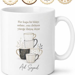 Kupa Bardak Koleksiyoncusu Özel Tasarım Sınırlı Üretim İmza Seramik Kupa Hediye