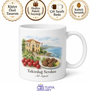 Tekirdağ Süleymanpaşa Rakoczi Müzesi Kiraz Festivali Köftesi Sahil Kupa Bardak Hediye