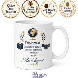 Siyaset Bilimci Seçim Analizi Diplomasi Uluslararası İlişkiler Kupa Bardak Hediye
