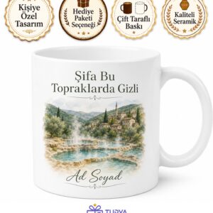 Bursa Orhangazi Ilıpınar Kaplıcaları Keramet Köyü Şifa Kupa Bardak Hediye