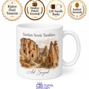 Afyonkarahisar İhsaniye Frig Vadisi Gizemli Tarih Kupa Bardak Hediye