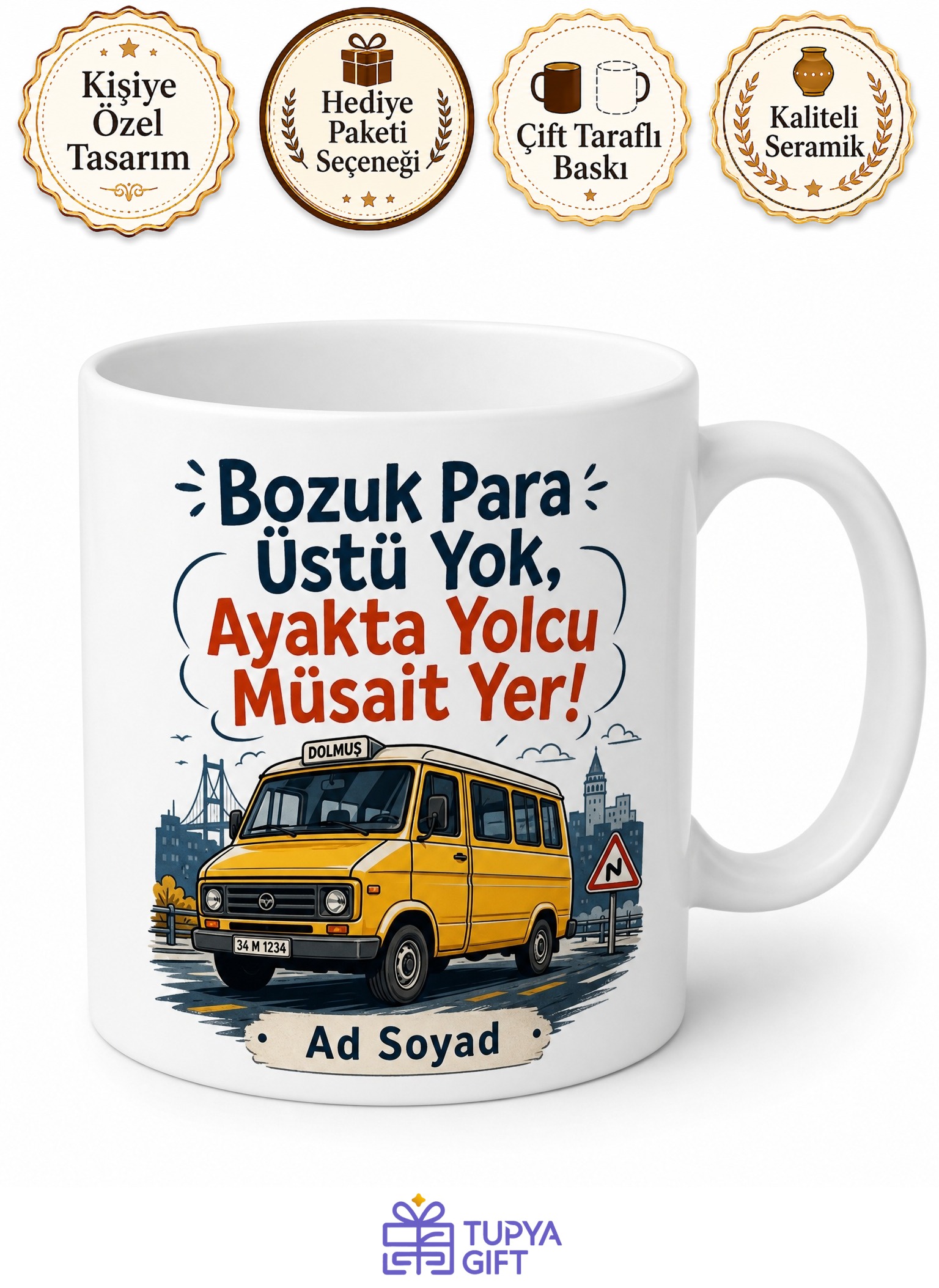 Minibüs Sürücüsüne Hediye Bozuk Para Üstü Ayakta Yolcu Müsait Yer Kupa Bardak