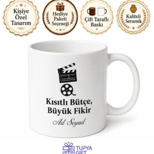 Kısa Film Çeken Yönetmen Adaylarına Kısıtlı Bütçe Büyük Fikir Kupa Hediye Bardak