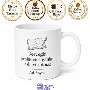 Sürekli Soru Soran Meraklı Arkadaşa Araştırmacı Gazeteci Kupası Hediye Bardak