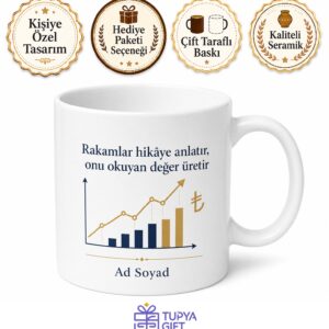 Ekonomi Bakanlığı Çalışanına Para Politikası Piyasa Analizi Enflasyon Verisi Hediye Kupa