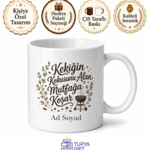 Kekik Kullananlara Kekikli Et Mangal Baharatı Dağ Kekiği Kokusu Kupa Bardak Hediye