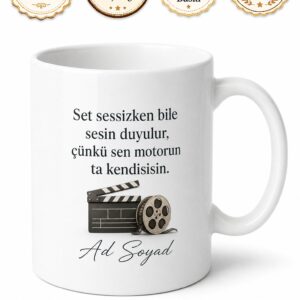 Yönetmenin Sağ Kolu Reji Asistanına Motor Diyen Ses Çay Kupası Hediye