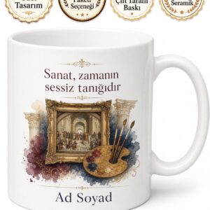Sanat Tarihçisine Hediye İkonografi Dönem Üslupları Sanat Tarihi Müzesi Baskılı Kupa Bardak