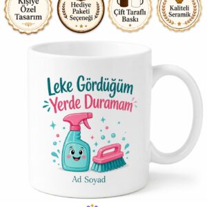 Halı Silen Annelere Halı Şampuanı Leke Çıkarma Gücü Kupa Bardak Hediye