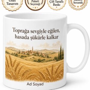 Yozgat Çandır Doğal Tarım Bozkır Kültürü Yöresel Yaşam Memleket Özlemi Kupa Hediye