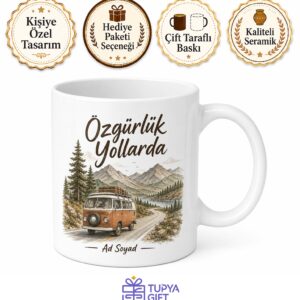 Karavan Rotasını Kendi Belirleyenlere Özgürlük Yollarda Kupa Bardak Hediye