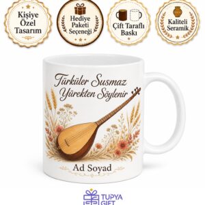 Türkü Dinleyenlere Özel Bağlama Sesi Anadolu Hasreti Toprak Kokusu Yöresel Türküler Kupa Hediye