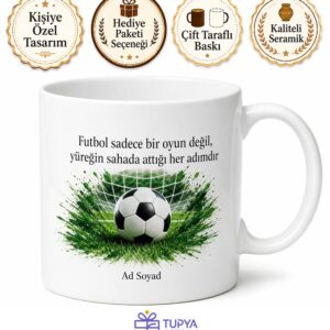 Dünya Futbol Günü Hediye Kupa Yeşil Sahaların Tutkunlarına Özel Tasarım Bardak