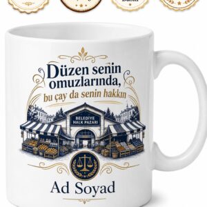 Belediye Zabıtasına Pazar Yeri Denetimi Sonrası Yorucu Mesai Çay Kupası Hediye