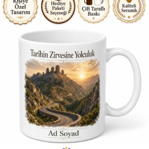 Malatya Pütürge Nemrut Dağı Yolu Doğal Güzellikler Sarp Arazi Tarihe Yolculuk Kupa Bardak Hediye