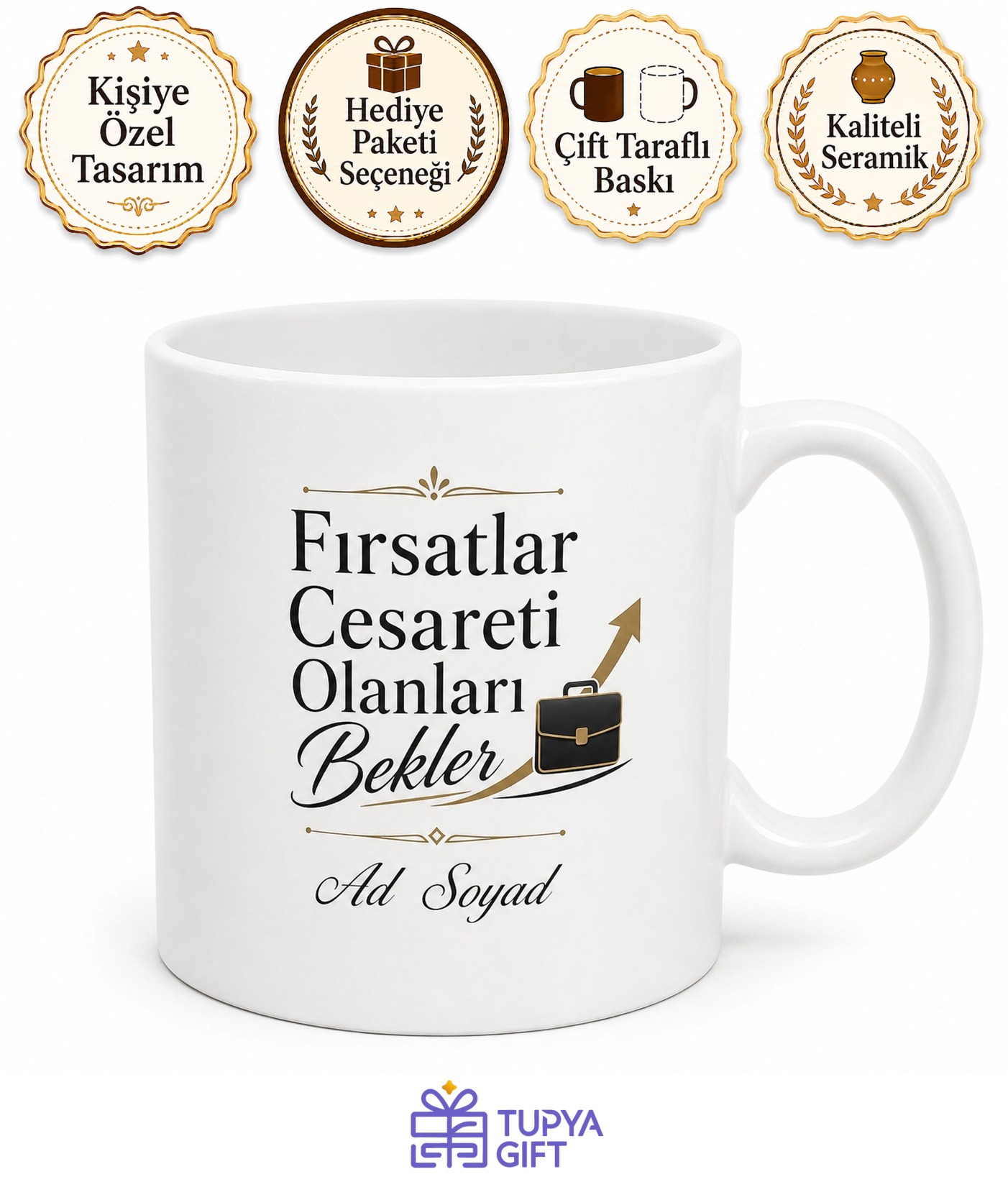 Sürekli CV Güncelleyenlere Daha İyi Fırsatlar Arayan Yetenek Kupası Hediye Bardak