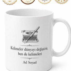 Reklam Dünyasının Dahisi Reklam Yazarı Seramik Kupa Bardak Hediye