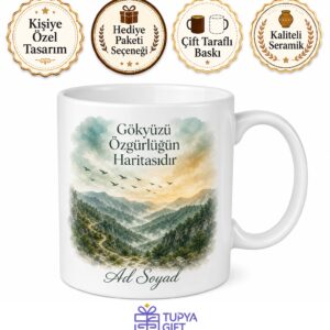 Hatay Belen Geçidi Kuş Gözlem Noktası Yayla Havası Kahve Kupası Hediye Bardak