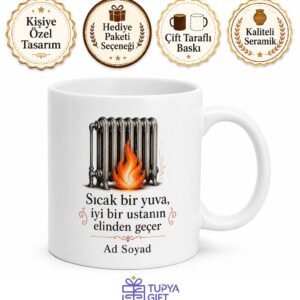 Kombiciye Hediye Kupa Petek Temizliği Kışa Hazırlık Isıtma Ustası Bardak