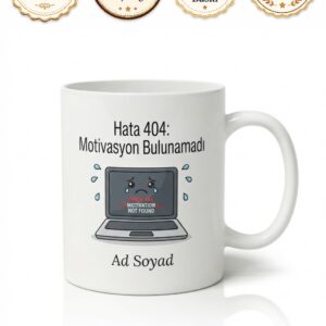 Yazılımcı Gözyaşı Esprili Kupa Bardak Kod Hata Temalı Hediye Mug