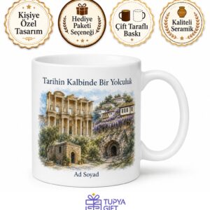 İzmir Selçuk Efes Antik Kenti Şirince Meryem Ana Yedi Uyuyanlar Tarih Kupa Bardak Hediye