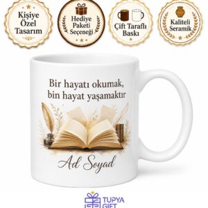Dünya Biyografi Günü Büyük İnsanların Hayatını Okuyanlara Hediye Kupa Bardak
