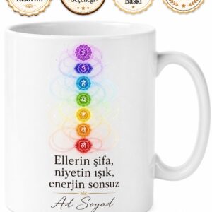 Bioenerji Uzmanına Çakraları Açan Manyetik Şifa Kaynağı Kupa Bardak Hediye
