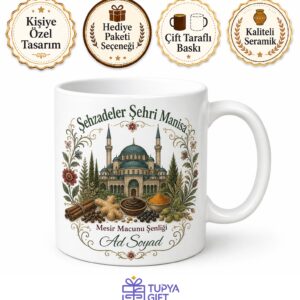 Manisa Yunusemre Mesir Macunu Şenliği Muradiye Camii Şehzadeler Şehri Kupa Hediye